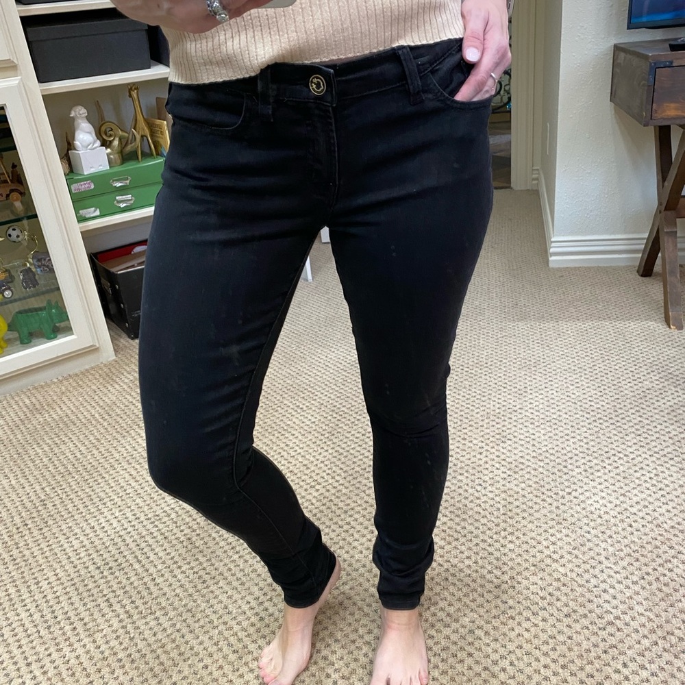 Charming Charlie black skinny jeans